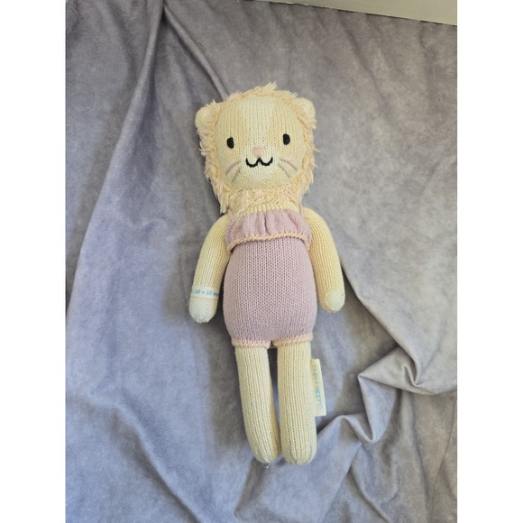 Cuddle +Kind Other - Cuddle +Kind Savannah the lion Made In Peru 13"
